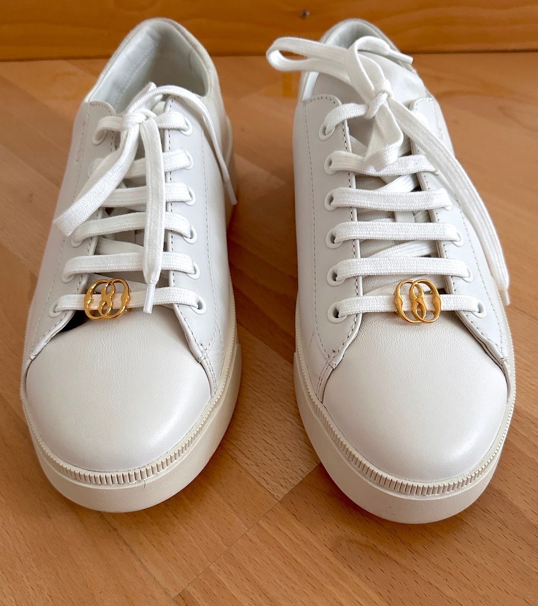 Bally Scarpe da donna: Neue Bally Sneakers - Kalbsleder - weiss – Nuovo (secondo la descrizione) da Kloten venduto da Frozenflame 3