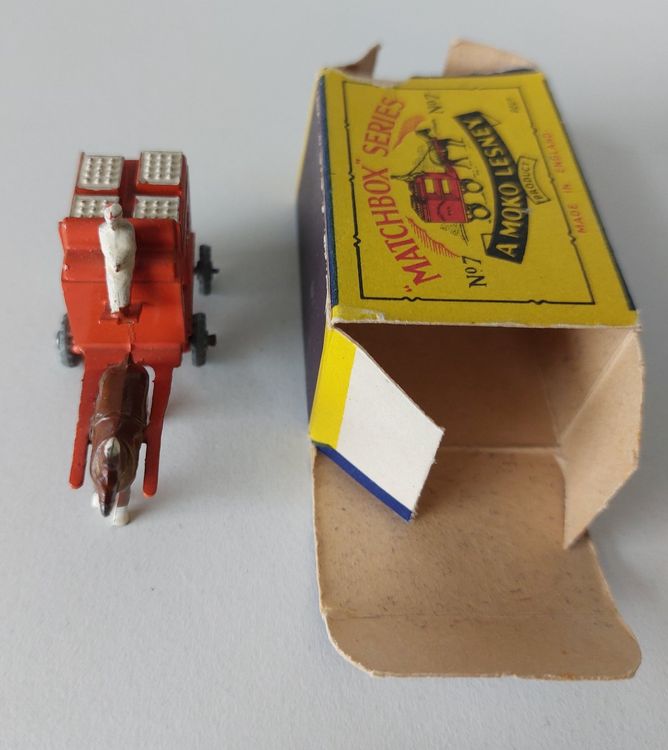 Matchbox Moko - N°7a - Horse Drawn Milk Float - Dans Sa Boîte (Occasion)