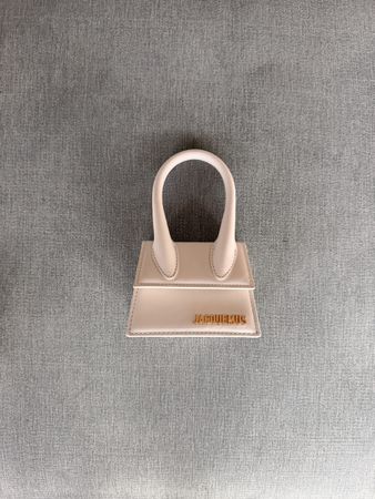 Handtasche Jacquemus Le Chiquito beige guter Zustand