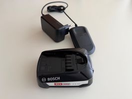 Bosch batterie PBA 18V 2.5Ah + chargeur