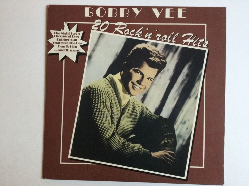 Bobby Vee LP 20 Rock N Roll Hits Kaufen auf Ricardo