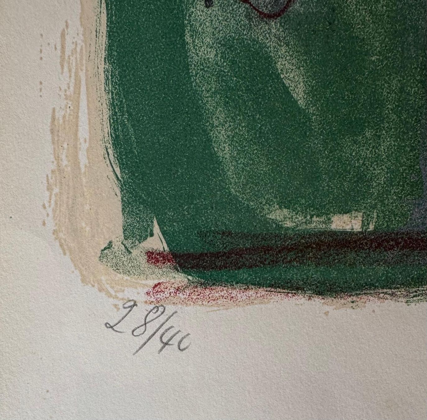 Grafica & Litografie: Otto Dix I.N.R.I.  Farblihographie 1962 – Usato da Riehen venduto da twentymodern 2