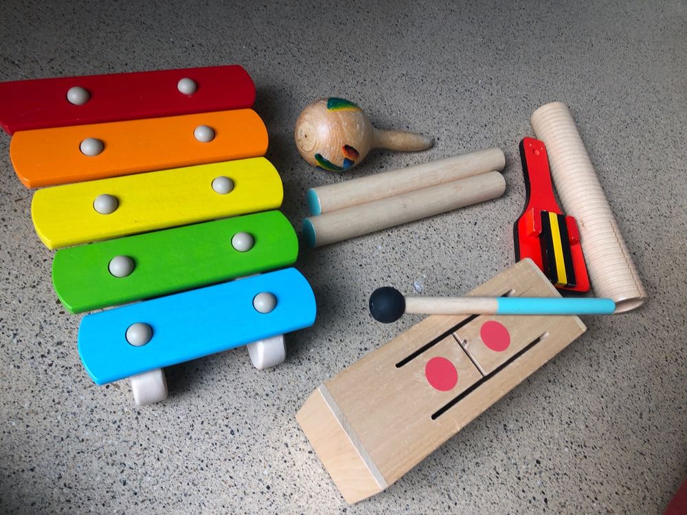 Musikinstrumente Holz für Kinder, Xylophon | Kaufen auf Ricardo