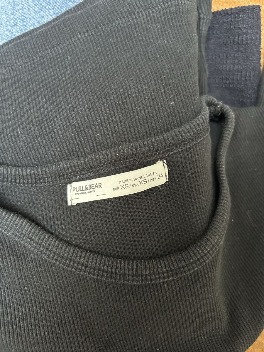 Pull&Bear T-shirt: Pull&Bear Top, Schwarz, Gr. XS – Nuovo (secondo la descrizione) da Luzern venduto da mhbob 1