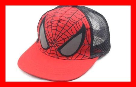 Spiderman Basecap Truckercap für Kinder Avengers Spinne DVD