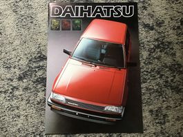 Daihatsu Charade Verkaufsprospekt 16 Seiten