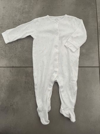 Next süsser Baby Schlafanzug, Strampler, Sterne Gr.74 NEU