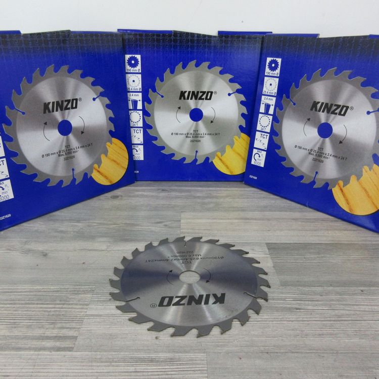 Trend Kreissägeblatt 215 Mm, 24 Zähne – Für Holz, MDF & Platten, Mit Wolframkarbid – Ideal Für Heimwerker