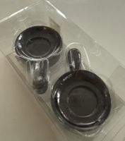 Schwarze Keramik Schalen Set, neu, perfekt für mini Fondue