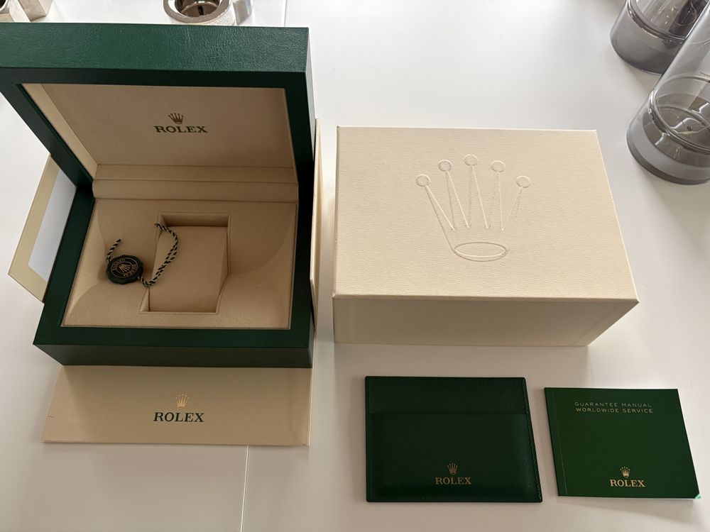 Rolex Watch Box Set - Authentic, Green (Neu (gemäss Beschreibung)) in ...