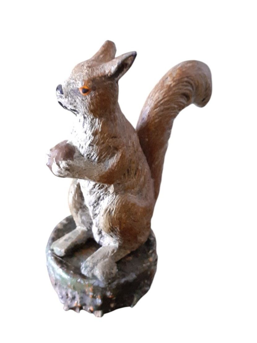 Figuren: Figur Metall Eichhörnchen – Gebraucht aus Mörschwil von antiksalon 1