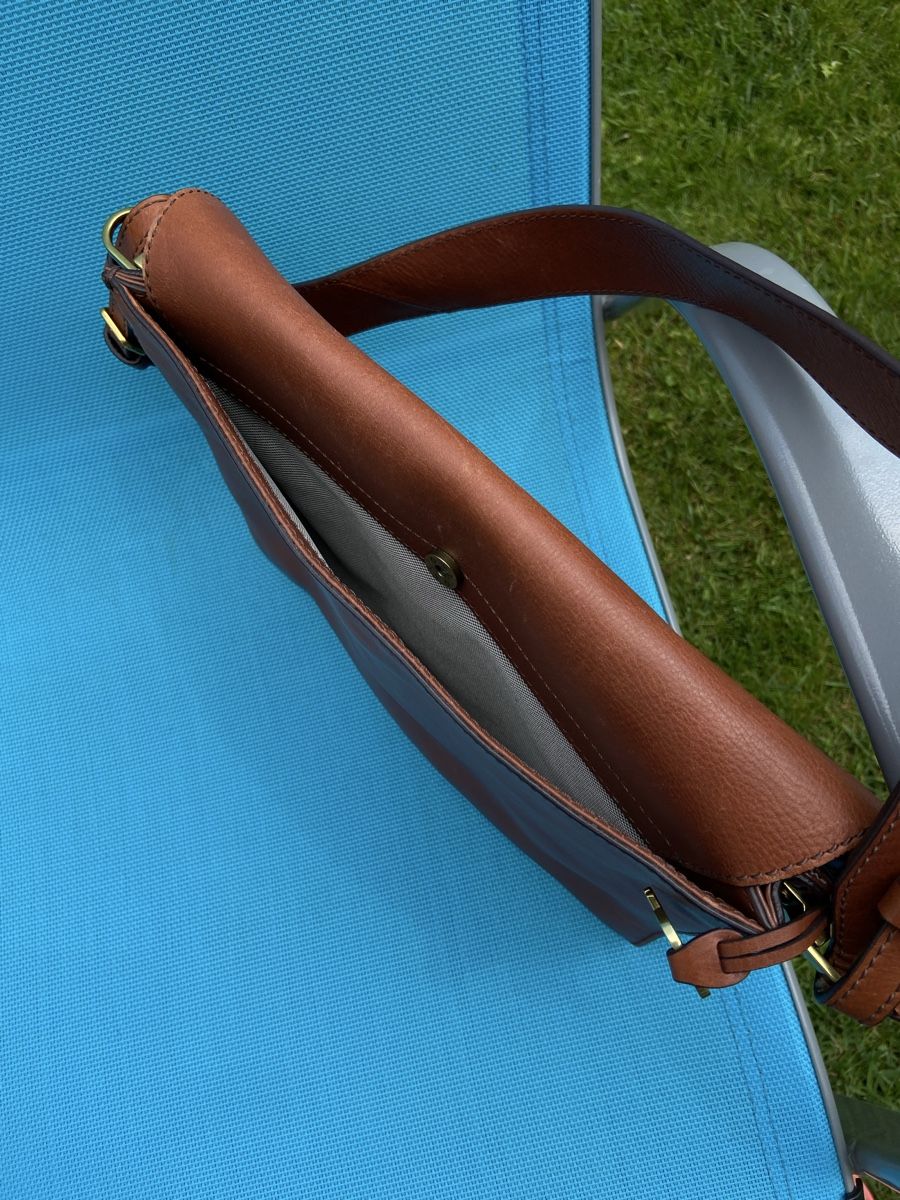 Fossil Taschen für Damen: Fossil Ledertasche, braun, guter Zustand. – Gebraucht aus Bern von Bern4you 4