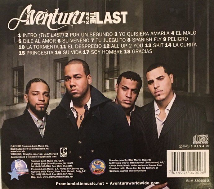 CD: Aventura - The Last – Usato da Grüningen venduto da azulgris 1