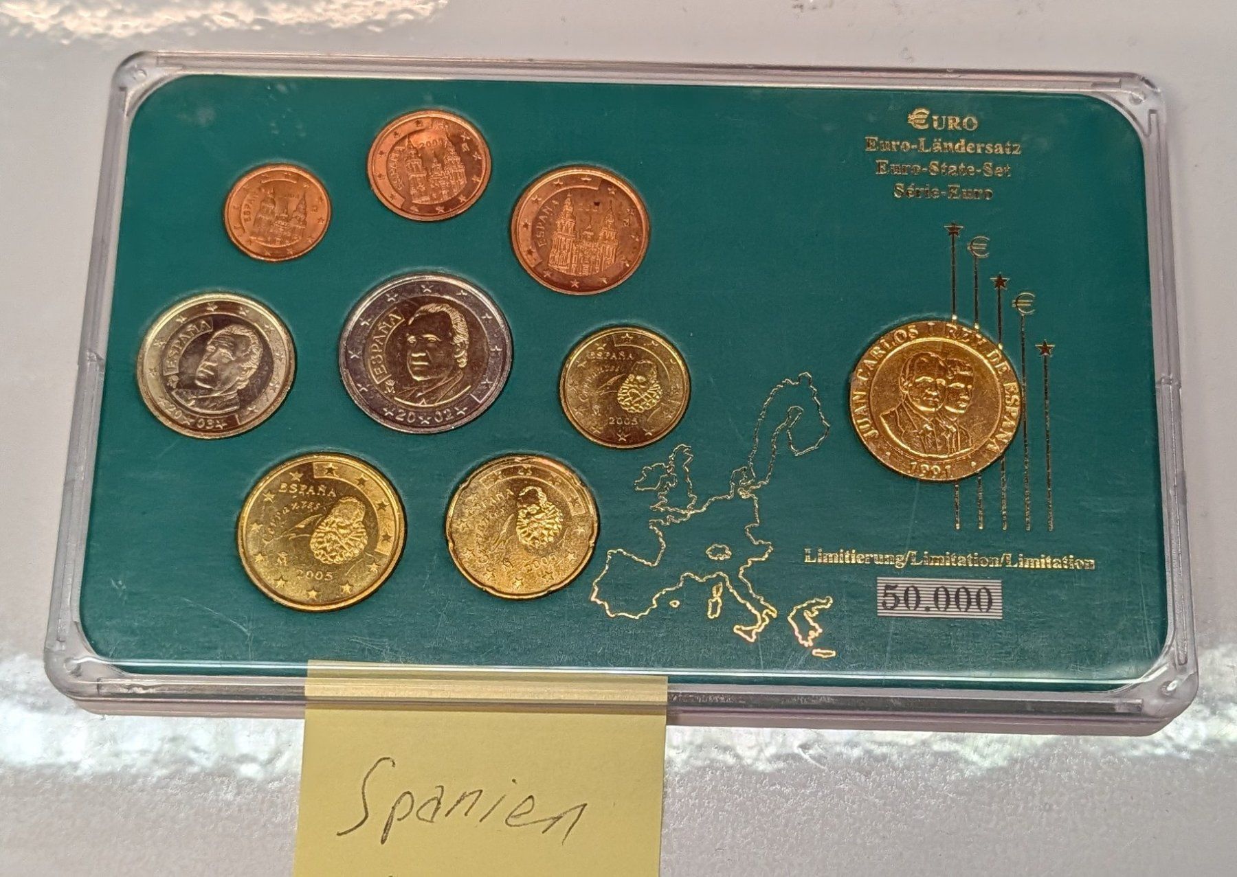 Alle Münzen: Euro-Ländersatz "Spanien" – Neu und originalverpackt aus Reinach BL von angus74 2