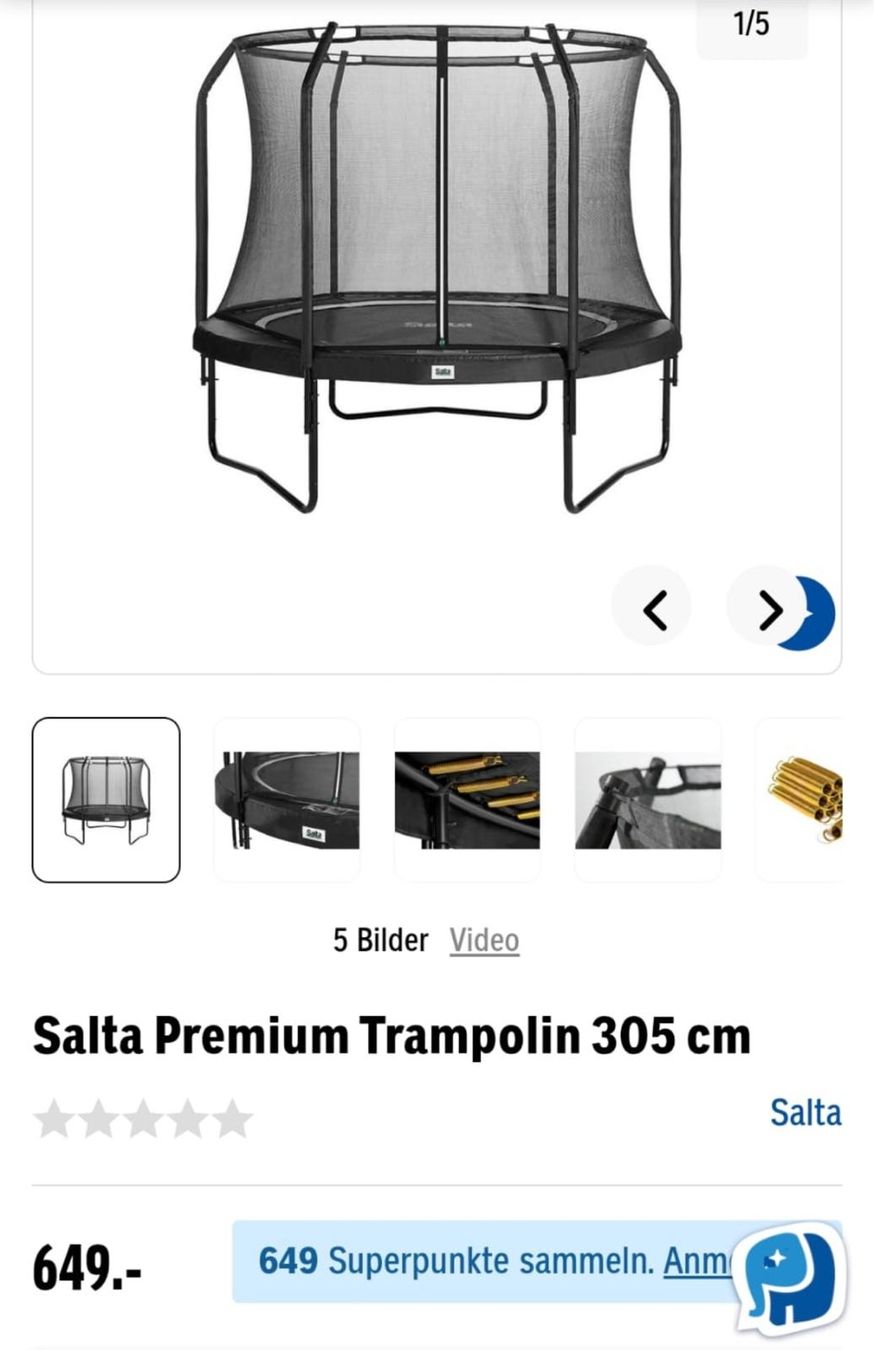 Salta Trampolines: Salta premium Trampoline – D'occasion à Stallikon par tim079 6
