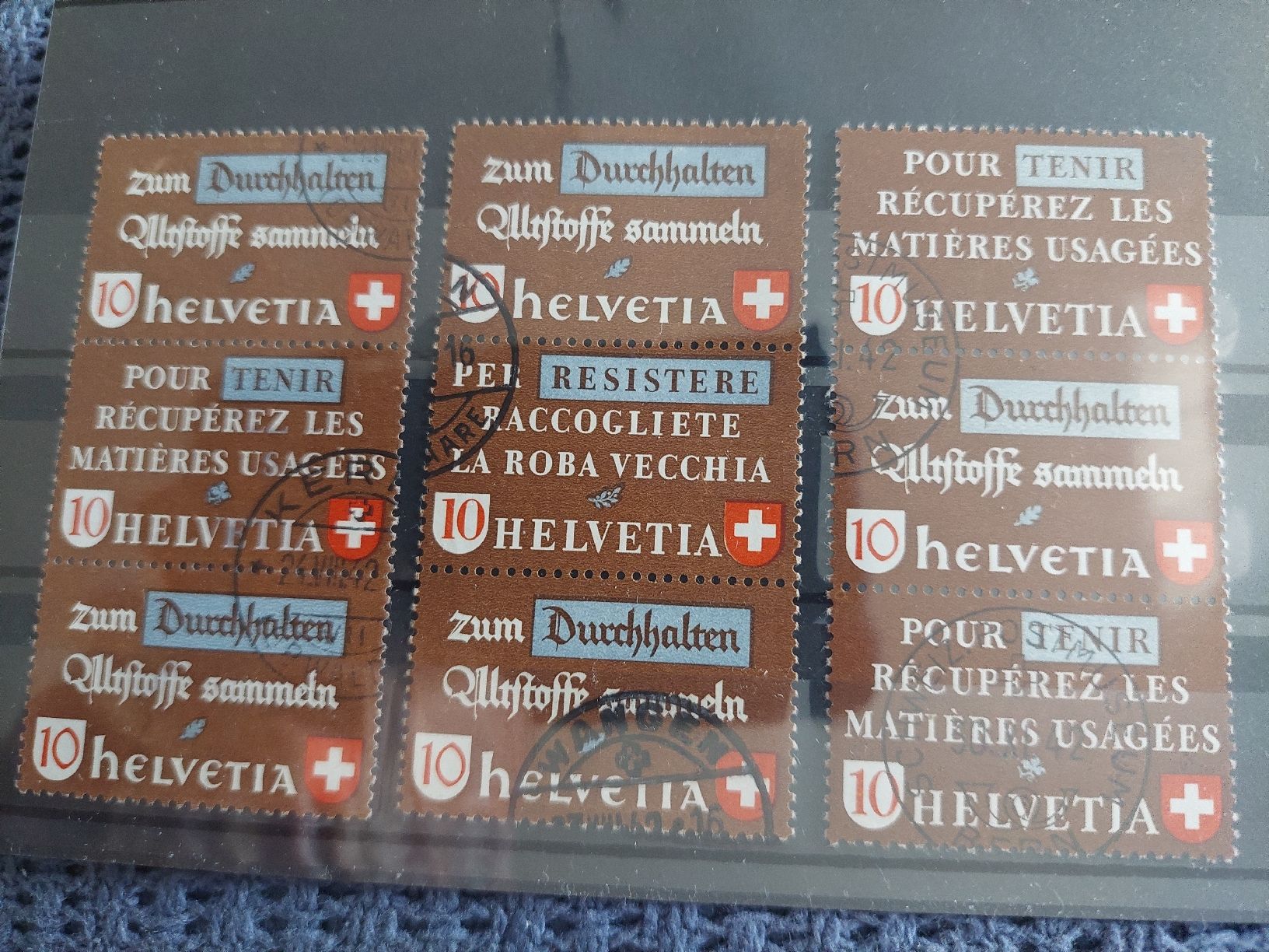 Tous les timbres: Timbres Suisse  – D'occasion à Le Locle par wchs 1