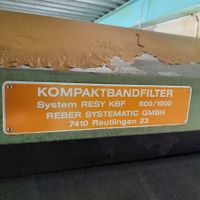 Kühlmitteltank mit Kompaktbandfilter Resy KBF 600/1000