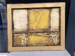 Tableau Technique Mixte Gloor 83, pièce unique!