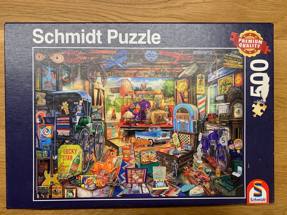 Puzzle Schmidt Rare 58207 – La Machine Volante De Gumpert – 1000 Pièces, Neuf