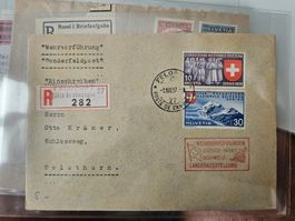 R Brief Sonder-Feldpost Sonderstempel rot mit 227 nur 4.--