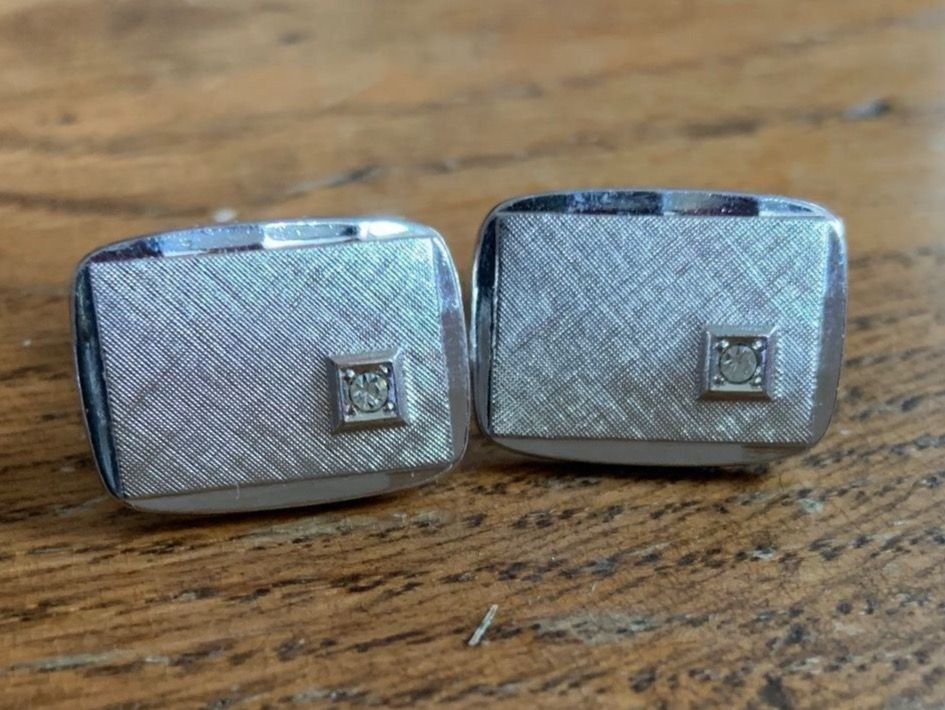 Gemelli: Manschettenknöpfe mit glitzerstein! – Usato da Dittingen venduto da Bijoubelle 2