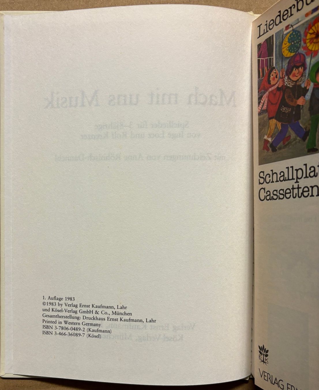 Libri: Mach mit uns Musik – Usato da Sarnen venduto da Livres 2