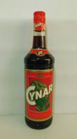 Cynar Artischocken-infundierte Bitterlikörflasche 1990s