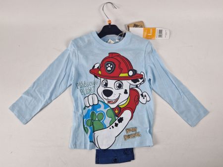 Paw Patrol Pyjama für 4 Jährige Blau