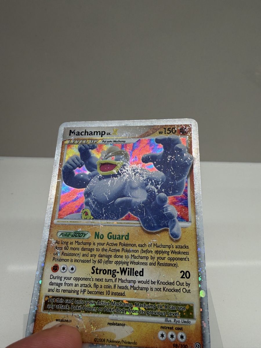Pokémon Cartes à collectionner: Machamp LV.X Ultra Rare Stormfront 2008 – D'occasion à Arlesheim par WungaBunga 3