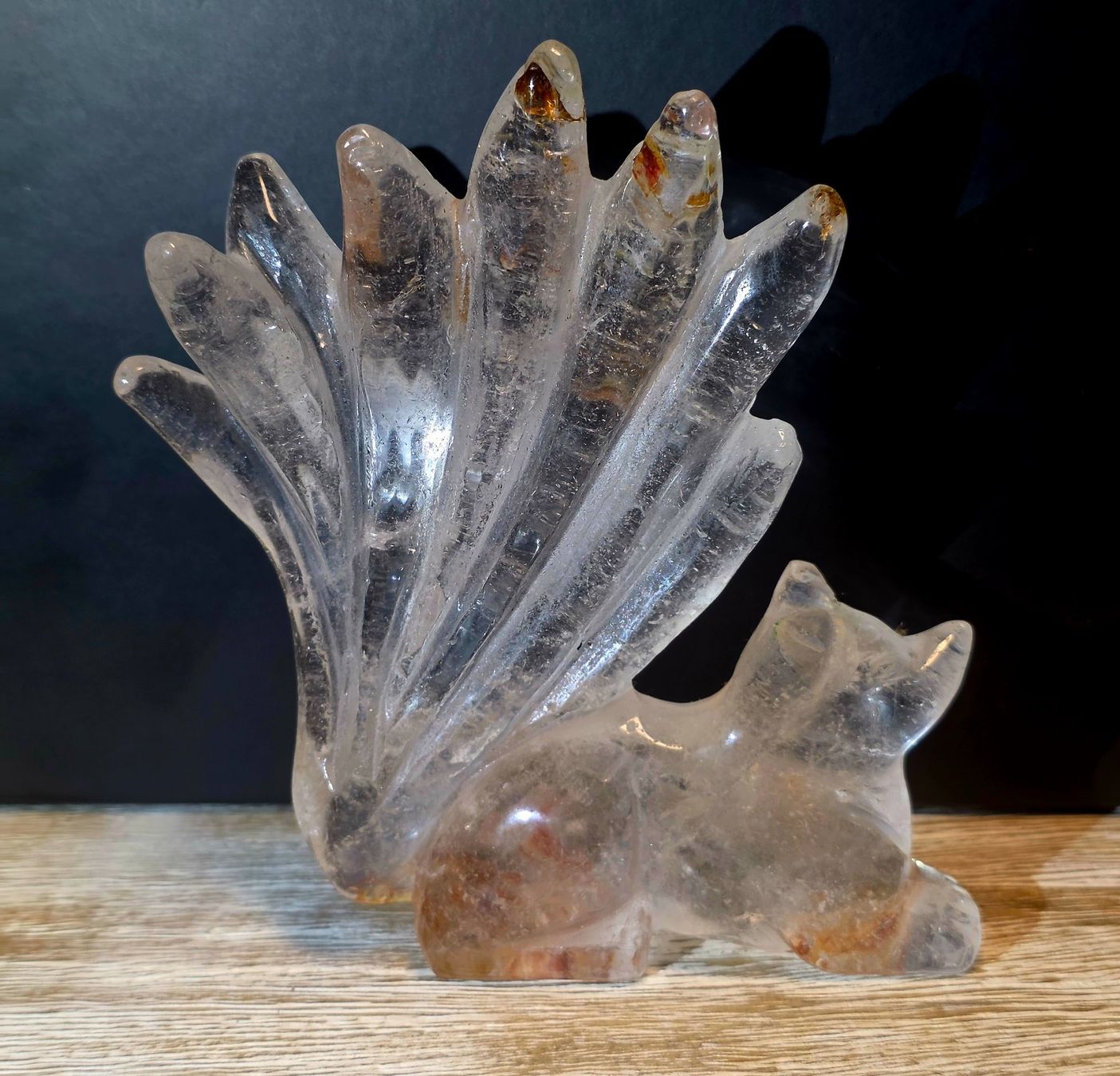 Minerali & Pietre curative: Bergkristall Fuchs 317g – Nuovo e nell'imballaggio originale da Matzingen venduto da Shay_Crystalz