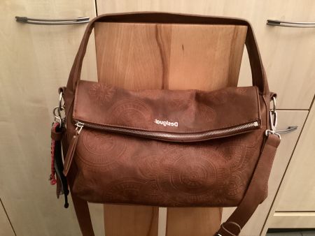 Sac à main Desigual Marron, Excellent État, Tendance