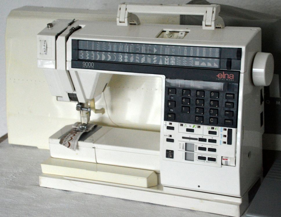Nähmaschine / Machine à coudre Elna 9000 computer Kaufen auf Ricardo