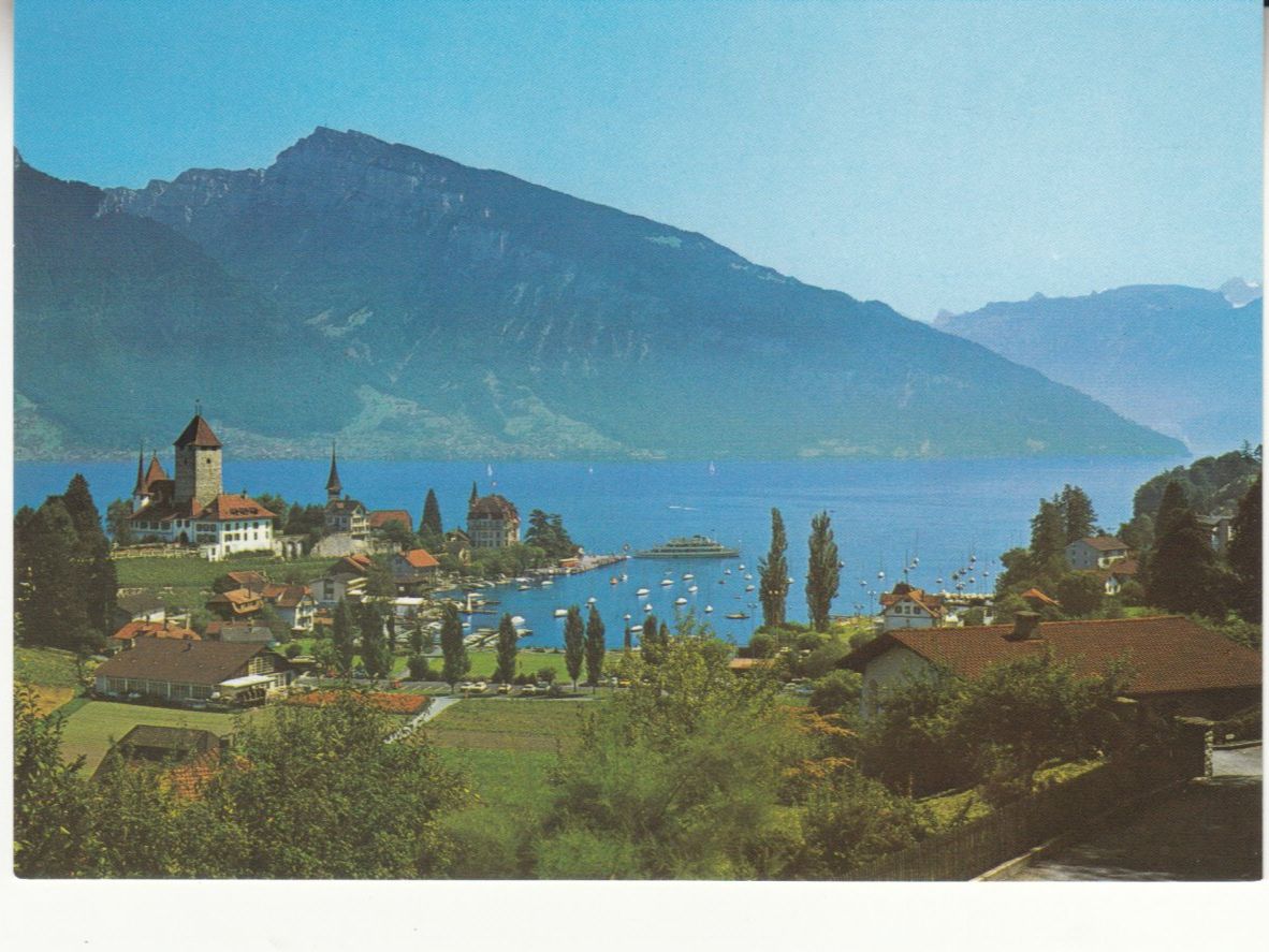 Cartoline postali: Spiez ca. 1980 – Usato da Bürglen TG venduto da StampGraf