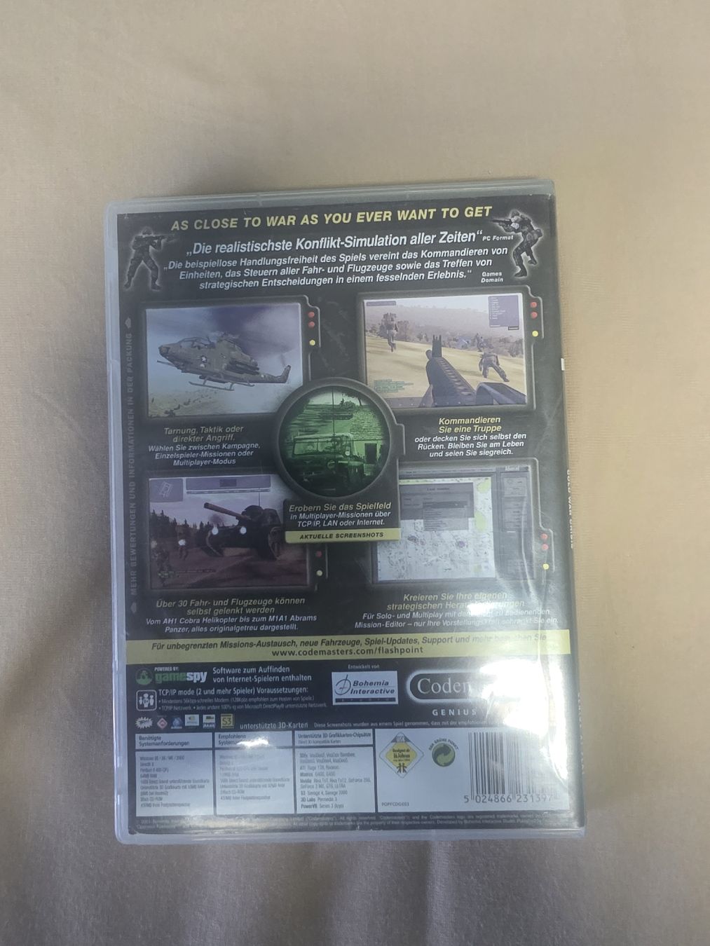 Giochi: PC Spiel Operation Flashpoint Cold War Crisis für PC – Usato da Klingnau venduto da tom_rd6b 1
