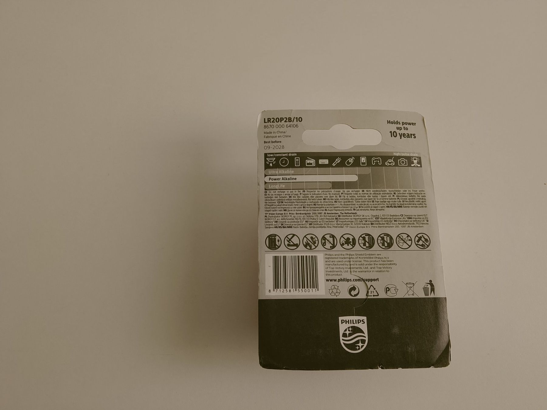 Philips Caricatori & Batterie: Philips Batterie Power Alkaline D , 2 Stück – Nuovo e nell'imballaggio originale da Niederbipp venduto da DeeJayEroo 1