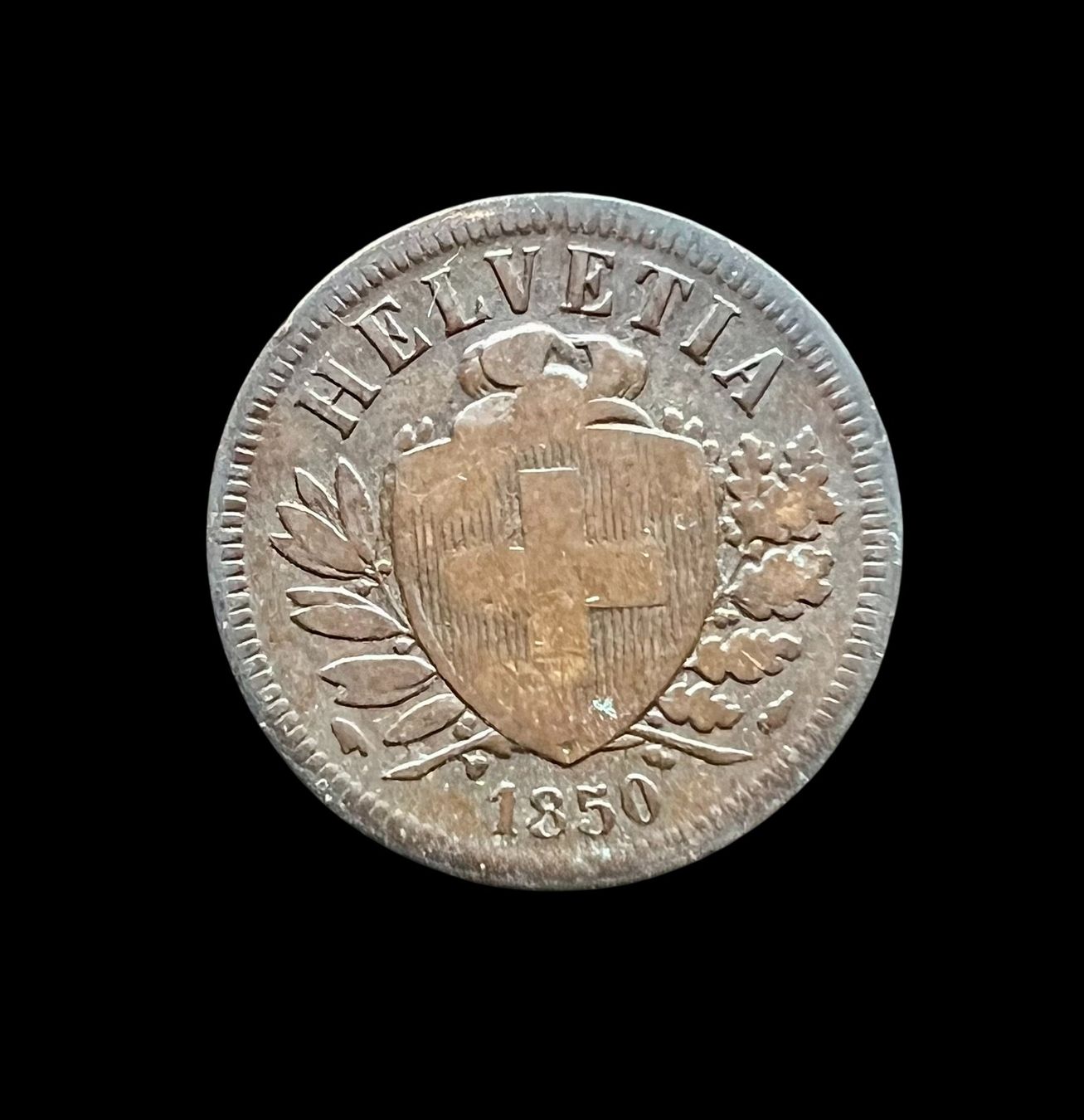 Toutes les monnaies: 2 Centimes 1850 – D'occasion à Sion par numision