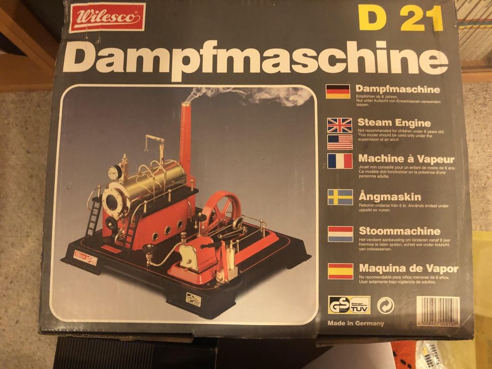 Neuwertige Wilesco Dampfmaschien D21 (Gebraucht) in Lutry für CHF 250 ...