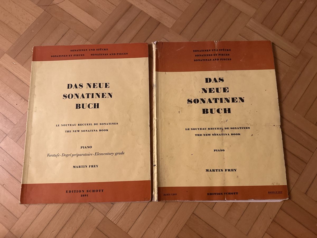 Libri: Das neue Sonatinen Buch I und II – Usato da Urdorf venduto da robobespannung