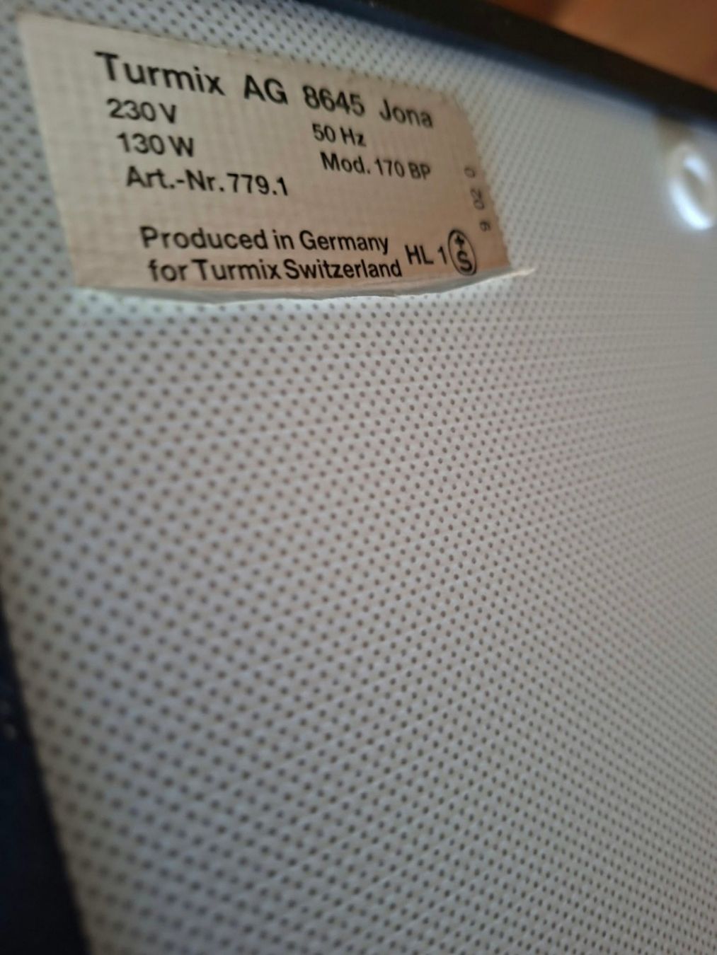 Elettrodomestici da cucina: Schneidemaschine Turmix Mod.170 BP – Usato da Wiedlisbach venduto da leiku88 2