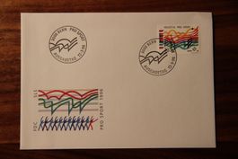 Schweiz 1996 - FDC - Pro Sport