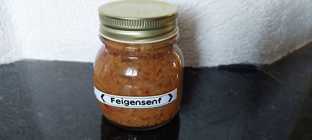 Lebensmittel & Spezialitäten: Feigensenf hausgemacht – Gebraucht aus Oetwil am See von Klma1