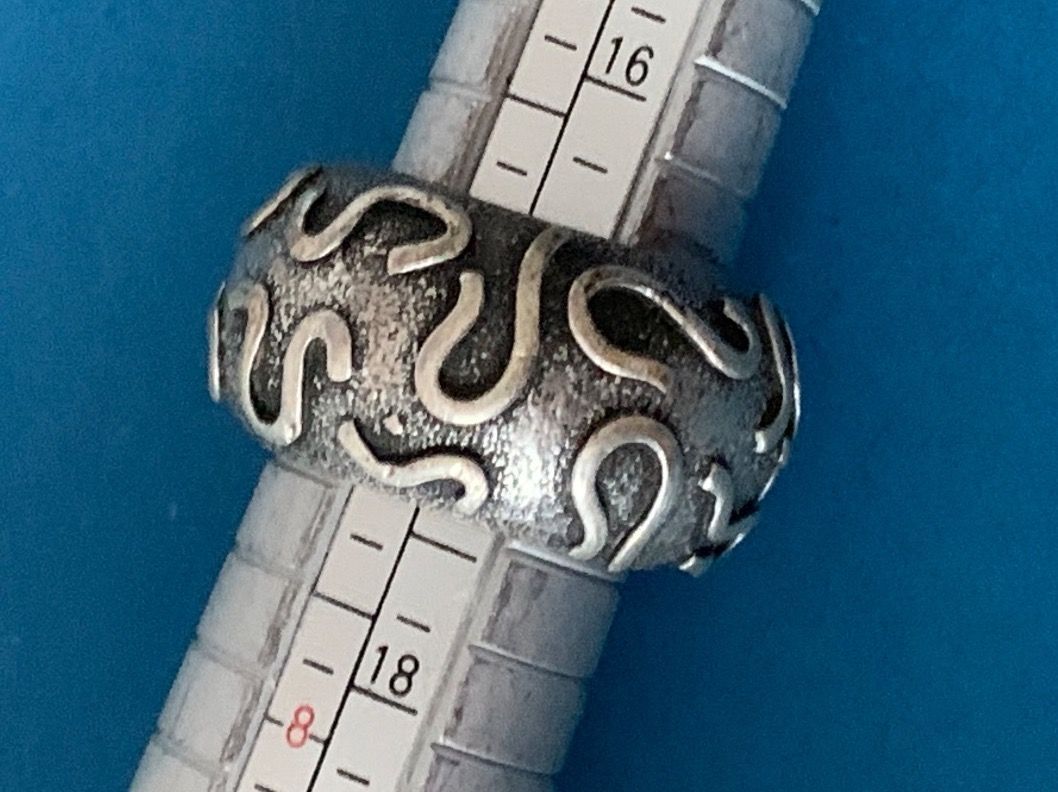 Bagues: Silberring bauchig WORM (55) – D'occasion à Dittingen par Bellevista 4