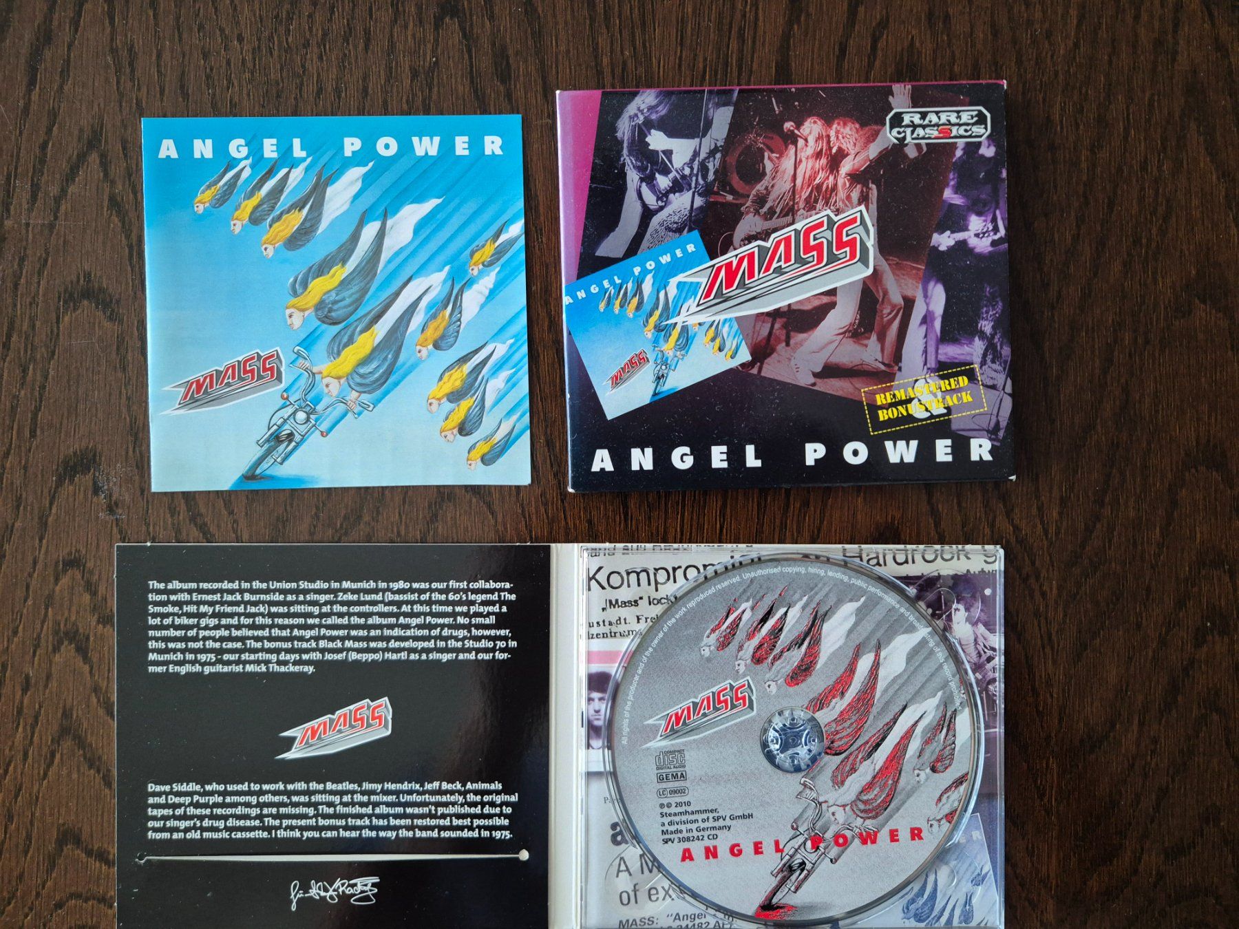 CDs: MASS – ANGEL POWER – Gebraucht aus Ostermundigen von Foghat01