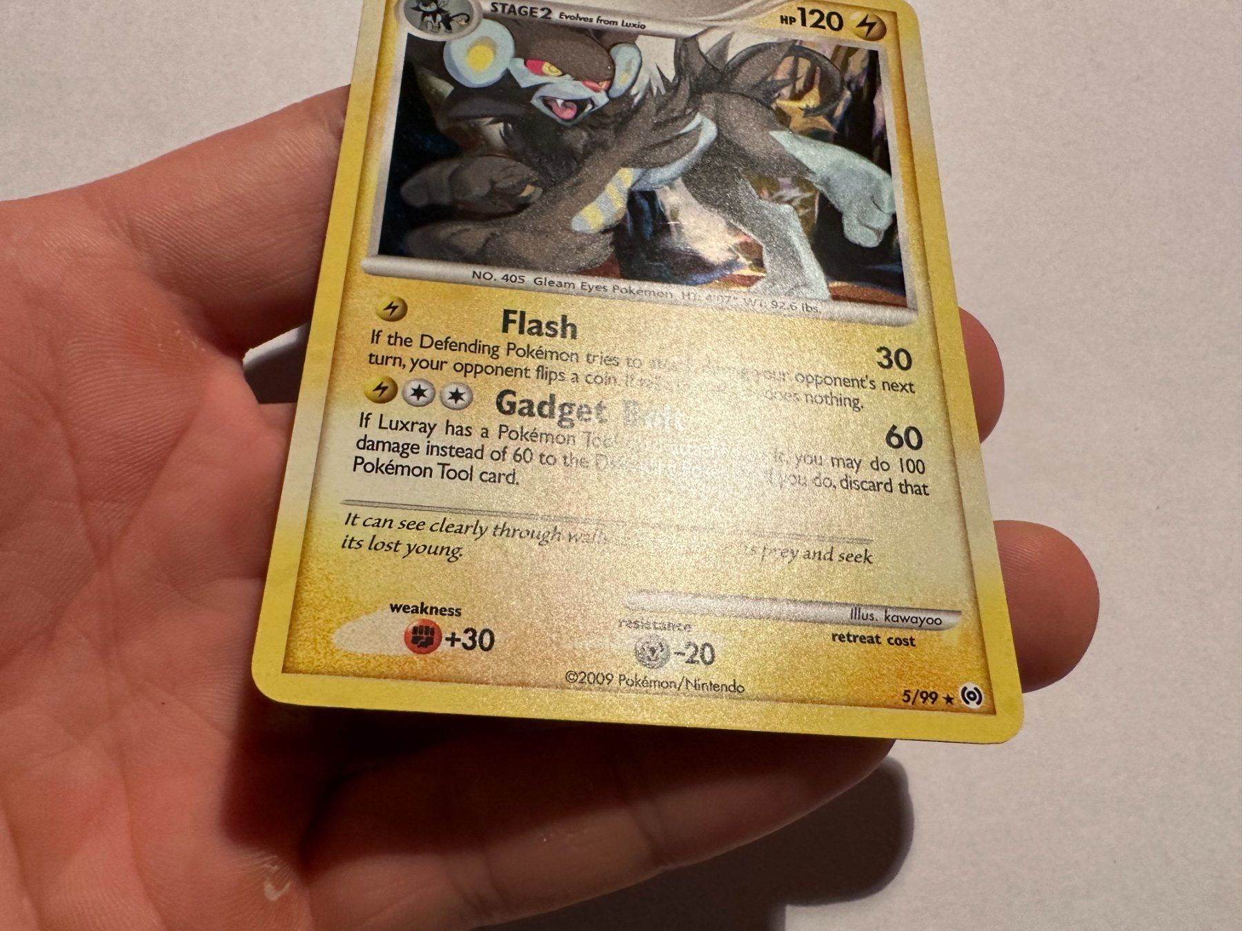 Pokémon Carte collezionabili: Luxray holo Platinum Arceus EN – Usato da Hagendorn venduto da Pokecollectorch 1