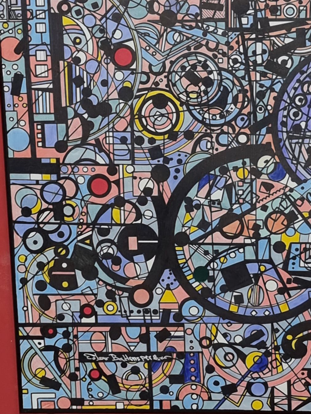 Dipinti: EDGAR BALTENSPERGER MISCHTECHNIK SIGNIERT AUF LEINWAND – Usato da Gersau venduto da kunst-online 5