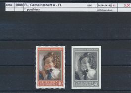 2008 FL, "Gemeinschaft Österreich - FL", ** postfrisch