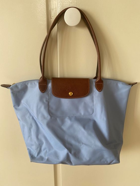 Sac longchamp bleu clair hot sale