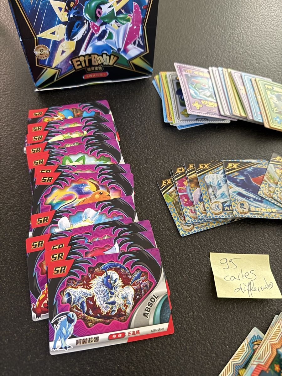 Pokémon Carte collezionabili: Pokémon - Eif-Baby 2 !  95 cartes différentes – Nuovo (secondo la descrizione) da Uvrier venduto da sauma85 1