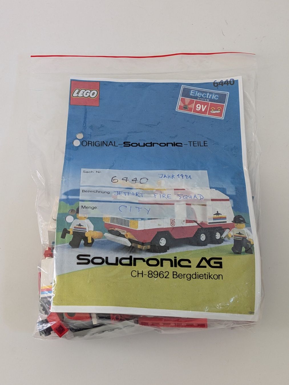 Lego Giocattoli: Lego 6440 Jetport Fire Squad – Usato da Künten venduto da Dfog