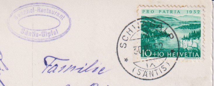 Tous les timbres: 3 AK Churfirsten – D'occasion à Bellach par qsearch 1